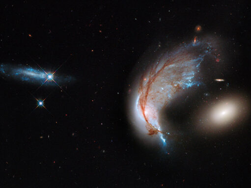 Galaxia spirală NGC2936