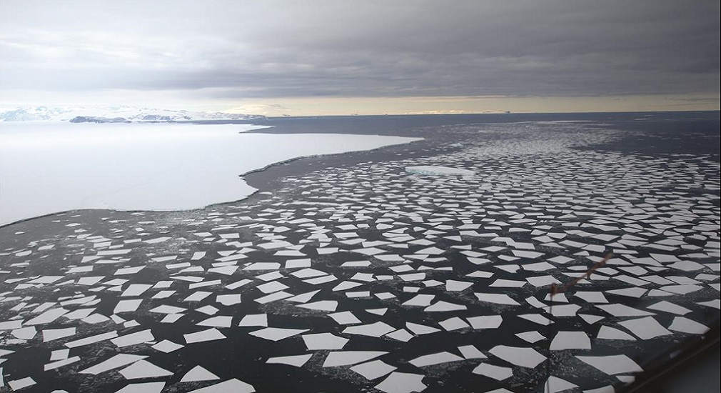 Gheață pe Oceanul Antarctic