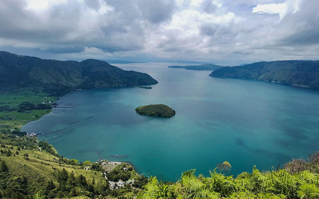 Caldeira Toba, nordul Sumatrei, Indonezia