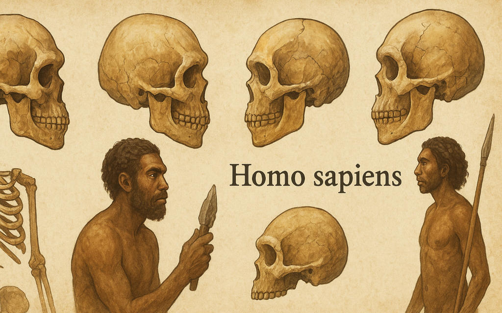 Primele fosile de Homo sapiens, dovezi ale începuturilor umanității Primele fosile de Homo sapiens, dovezi ale începuturilor umanității